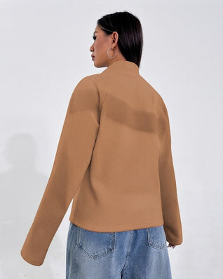Regular Zip-Up Fleece Tröja