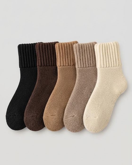 5-pack - Tjocka Värmande Strumpor