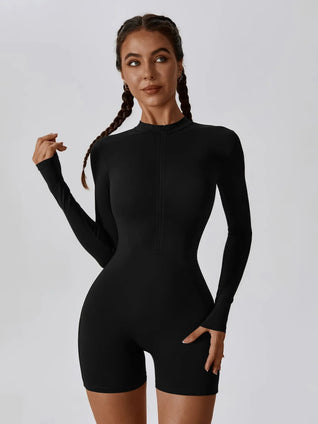 Fleecefodrad Kort Jumpsuit