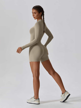 Fleecefodrad Kort Jumpsuit