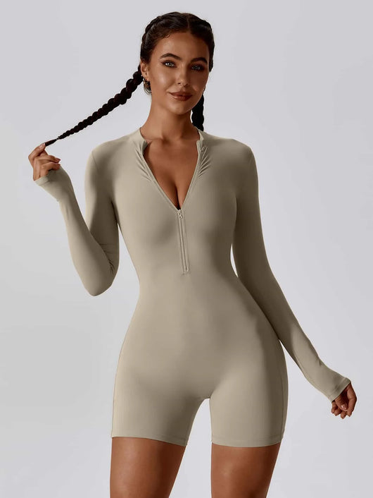 Fleecefodrad Kort Jumpsuit